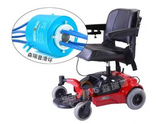 新利luck官网过孔式滑环在智能电动轮椅车中的应用